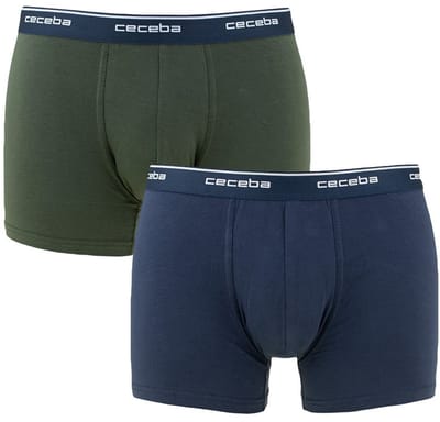 CECEBA Monza 2-pack Heren Boxer - Groen