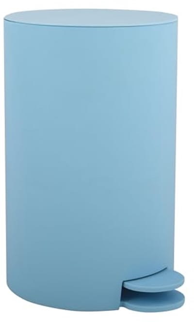 Cosmetische Pedaalemmer met Afneembare Binnenemmer - 3 Liter - Lichtblauw
