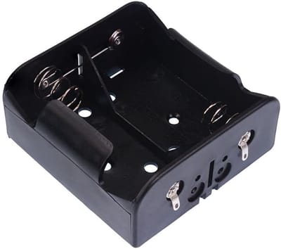 Batterij Houder - Open Stijl Case - Energie Voor Apparaten - Soldeer Lug Terminals