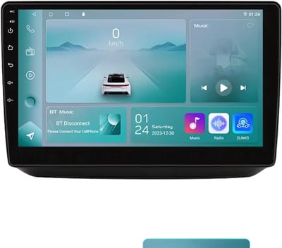 Autoradio met bluetooth - Carplay - Voor Skoda Fabia II (2007-2014) - Geschikt voor Apple en Android - Stereo - Navigatie - Navigatiesysteem auto - 1GB 32GB