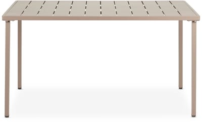 Tuintafel AZALEA 140 x 80 cm – champagne
