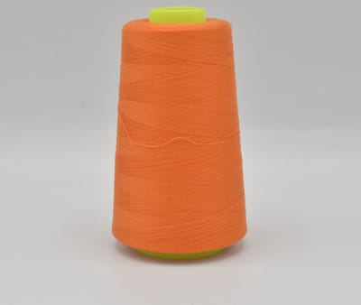 Overlock Garen per 4 stuks - 3000 Yards (2742 meter) per stuk - In 36 kleuren leverbaar - Oranje