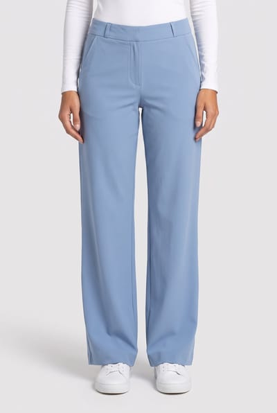 Studio Anneloes Marilon Trousers Pastel Blue Maat: S | Pantalons Outlet | Dames | Blauw