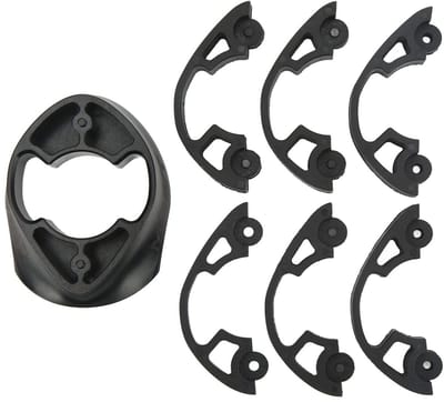Dailygoods- Stuurpakkingen Lichtgewicht - Fijn gepolijst - Duurzaam - Plastic/Aluminium - Precisie Vorm - Geschikt voor F Series F8/F10/F12 - Stuurspacer