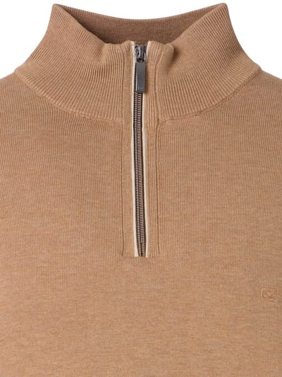 Casa Moda Heren Trui Met Opstaande Kraag Katoen 004410-630 - XXL