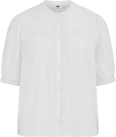 WE Fashion Dames blouse met embroideries - Curve