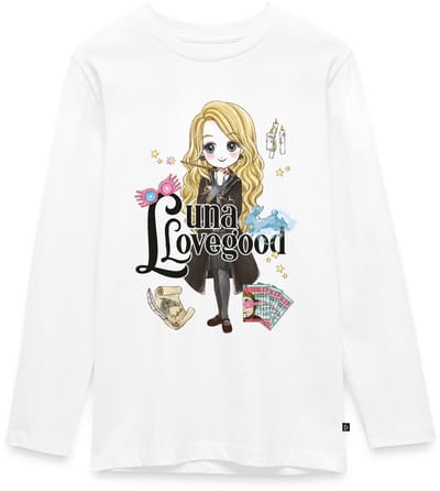 Harry Potter Luna Lovegood Premium T-Shirt Tiener Lang