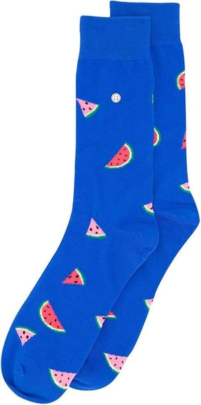 Alfredo Gonzales unisex sokken melons blauw