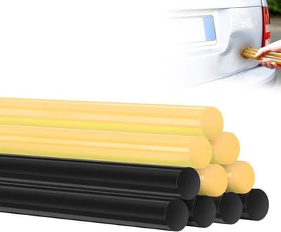 Lijmstaven - Reparatie - Zonder resten - Auto - Deukreparatie - Carrosserie - Hagel - 10 stuks - Warm smeltende lijmsticks voor gereedschap