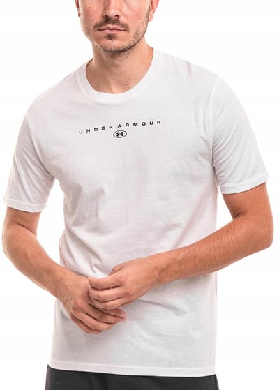 Under Armour T-shirt Heren - Wit - Katoen - Maat XXL