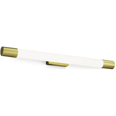 Philips Rover Spiegelverlichting - Spatwaterdicht IP44 - 10W - Warmwit licht - Badkamerlamp - Cilindervormig - Messingkleurig