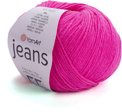YarnArt Jeans – Katoenmix Breigaren – 50g – 160m – 55% Katoen / 45% Acryl – Voor Amigurumi & Kleding - Kleur 59