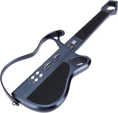 Elektrische Gitaar Kinderen - Muziek Speelgoed - Muziek Leren - Opvouwbaar LED Verlichting - 3848 x 19 x 9 cm