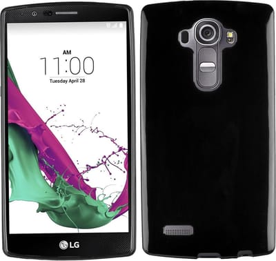 Zwart tpu hoesje voor de LG G4