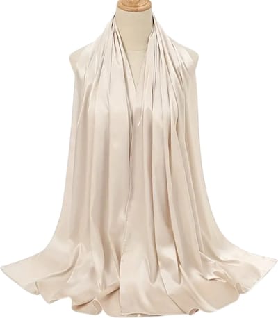Bovista Hoofddoek - Hijab - Dames - Abaya - Sjaal - Islamitische Kleding - Moslim Kleding - Alhamdulillah - Beige