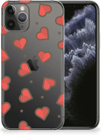 Apple iPhone 11 Pro TPU bumper Hearts
