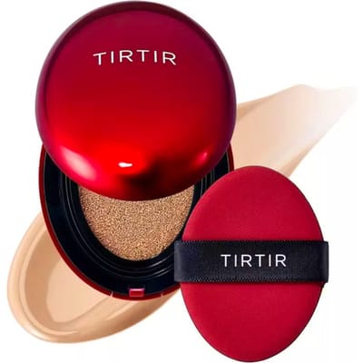 Mask Fit Red Cushion Mini 25N Mocha 4.5 g – Cushion Foundation, Long-Lasting Wear, For Makeup Enthusiasts, 25N Mocha, Suitable For Daily Beauty Routine