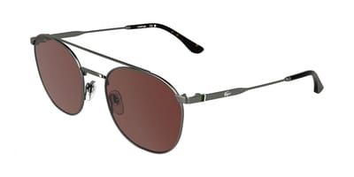 Lacoste L281S Matte dark gunmetal 55/21/145 MAN Zonnebrillen