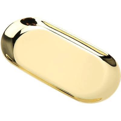 Grote opbergbak 430 Roestvrij Staal Aromatherapie Kaars Gereedschapbak OrganizerGoud beige