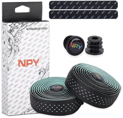 Cloudy - Stuurtape - Stuurlint - Antislip - PU+eva - Lengte: 200cm x 3cm x 3mm - Lichtblauw
