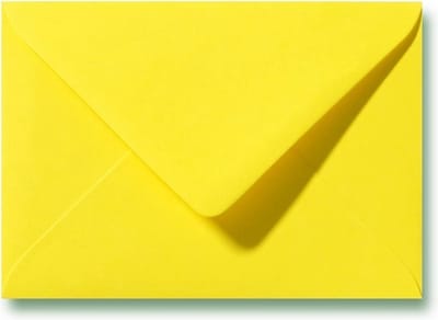 Envelop 12 x 18 Kanariegeel, 100 stuks