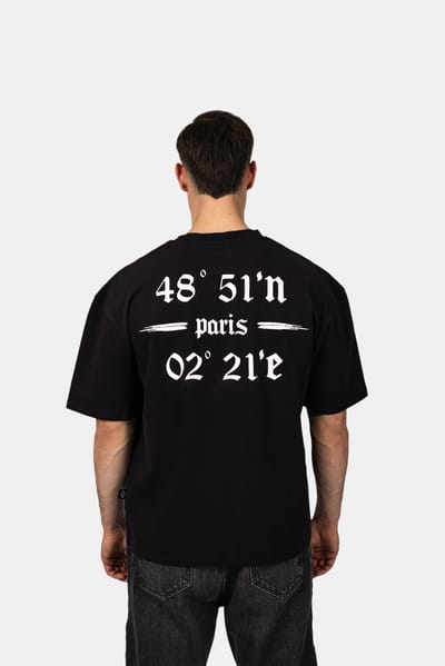 Crystal Paris Oversized T-shirt Coordinates