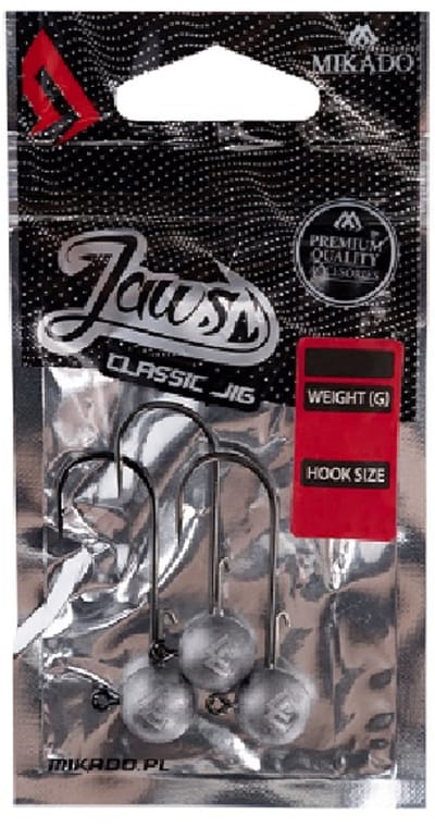 Mikado Jigkop 12g 2/0 – Loodkop – 3 st – Shad Jighead – Roofvis Snoek Baars