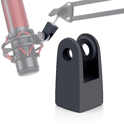Microfoonmontageadapter 3/8" Schroefadapter voor Nauwkeurige en Wiebelvrije Verbindingen