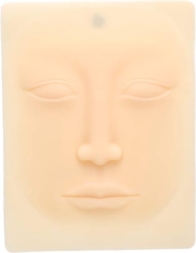 4D Silicone Oefenhuid voor Permanente Make-up, Microblading, Oefenhuid voor Wenkbrauwen, Lippen en Eyeliner, Ideaal voor Schoonheidsspecialisten en Training