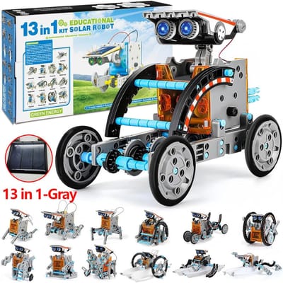 25-in-1 Zonne-Robot Kit Speelgoed Voor Kinderen Jongens Educatief Speelgoed Doe-het-zelf Stem Wetenschappelijk Experiment Gadgets Elektrische Robotica Kits Cadeaus