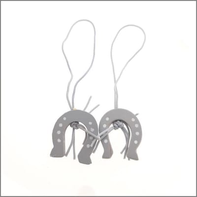 kadoonline Gelukspoppetjes - Gelukshoefijzer van hout - 50 stuks