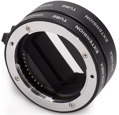 Camera-adapterring voor macrofotografie