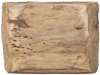 MUST Living Antiques Kelud bowl ,±20x30x18 cm, recycled teakwood