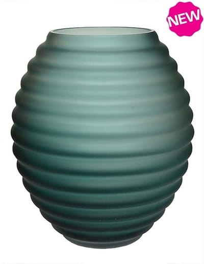 Chinko Satin green vaas 29x33h