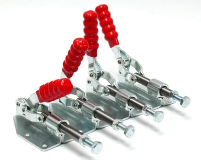 Kniehefboomspanner - Duwstangspanner - Werkstukken Spannen - Verzinkt Bouwstaal - 180 kg 32 mm