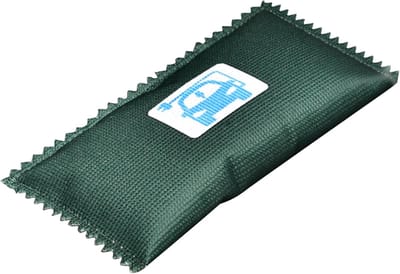 Vochtabsorber Auto - Ontvochtiger Voertuig - Vochtbestrijding Interieur - Zichtbare Indicatie - 13 x 8 x 2.5 cm - Grijs