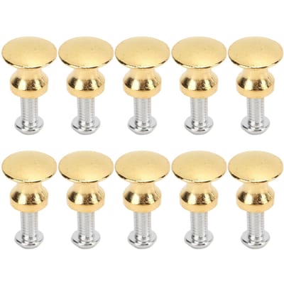 20 Sets Enkel Gat Kleine Handgreep 12x11MM Zinklegering Enkel Gat Sieradendoos Lade Ronde Kop Klein