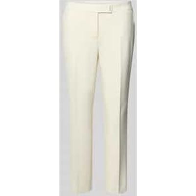 regular fit stoffen broek van viscosemix model 'TAPRIA-CROP'