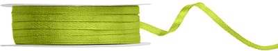 50m satijnen lint, appelgroen, 3 mm breed