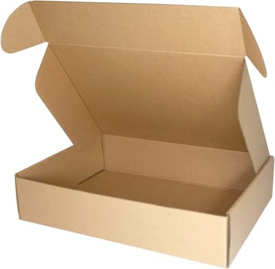 Kleine Kartonnen Verzenddozen voor Post A4 C4 Bruin - Perfect voor Kleine Bedrijven, Opslag of Cadeaus (10 Stuks)