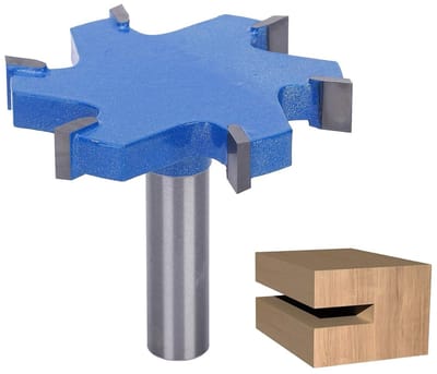 Planer Chisel met 12mm Shank, Carbide Slotting Cutter voor Houtbewerking, Precisie Gereedschap 12x65x10mm