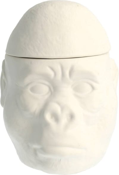 Scentchips® Gorilla Bokita - Waxbrander - Geurbrander - Oliebrander - Wax Melts Brander - Aromabrander - Ook Geschikt Voor Essentiële Oliën - Geurolie - Waxmelts - Wit
