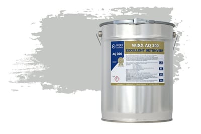 Wixx AQ 300 Excellent Betonverf - 2.5L - RAL 7035 | Lichtgrijs