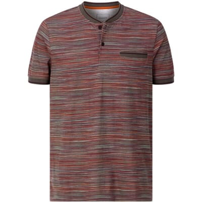 Babista herren T-Shirt - 48/50 - donkerrood - Plus Size