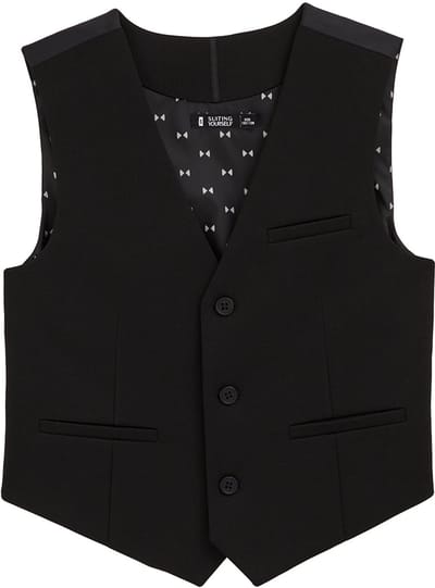 WE Fashion Jongens regular fit gilet met stretch