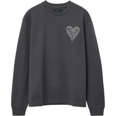 AllSaints Trip Crew Washed Black Taglia: XL | Maglioni a maglia Outlet | Uomo | Nero