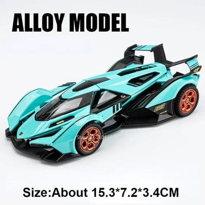1:Modèle de Voiture Jouet en Alliage Lambor Urus Sian Échelle 32 Métal Moulé Sous Pression Portes Ouvertes Son Lumière Véhicules à Rappel Ornement Cadeaux pour Enfants blue