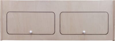 Bovenkast voor camperbus - natuurlijk - 100x35x35cm - met softclose