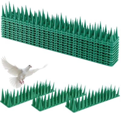 10-delige Plastic Duiftenprikken – Anti-Vogels voor Balkon, Dak en Antenne