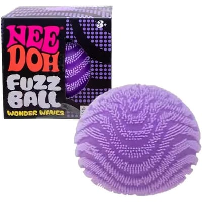 Fuzz Ball Sensorisch Knijpspeeltje NeeDoh Sensorisch Squishy Speeltje Wonder Waves Gestructureerde Stressverlichter Fidget Bal voor Volwassenen Kinderen